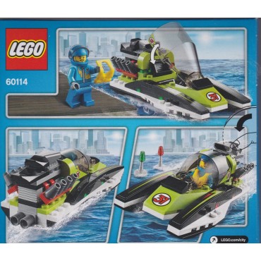 LEGO CITY 60114 MOTOSCAFO DA COMPETIZIONE
