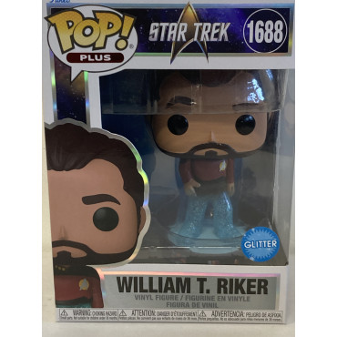 FUNKO POP! PLUS 1688 WILLIAM T. RIKER - STAR TREK - glitter