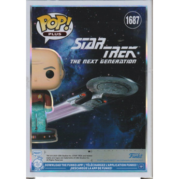 FUNKO POP! PLUS 1687 JEAN LUC PICARD - STAR TREK - glitter