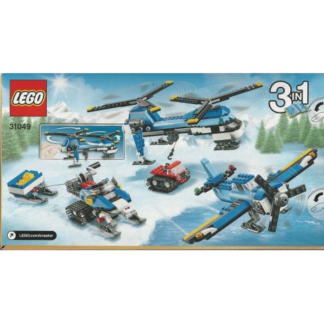 LEGO CREATOR 31049 TWIN SPIN HELICOPTER