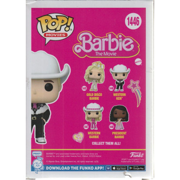 FUNKO POP! MOVIES 1446 WESTERN KEN - BARBIE THE MOVIE