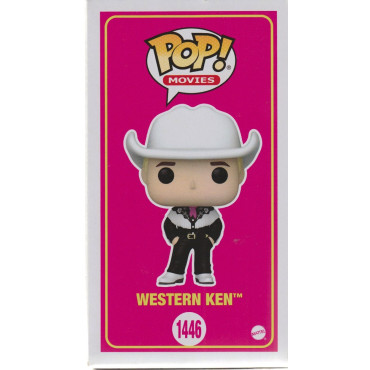 FUNKO POP! MOVIES 1446 WESTERN KEN - BARBIE THE MOVIE