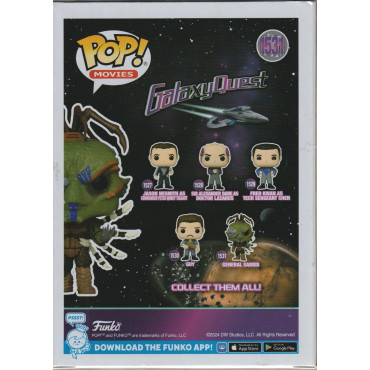 FUNKO POP! MOVIES 1531 GENERAL SARRIS specialty series exclusive GALAXY QUEST