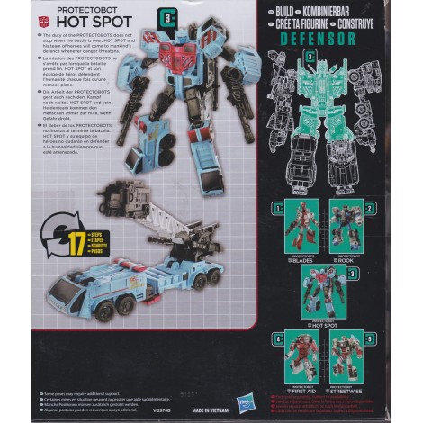 TRANSFORMERS ACTION FIGURE TITANS RETURNS VOYAGER  CLASS AUTOBOT INFINITUS & SENTINEL PRIME