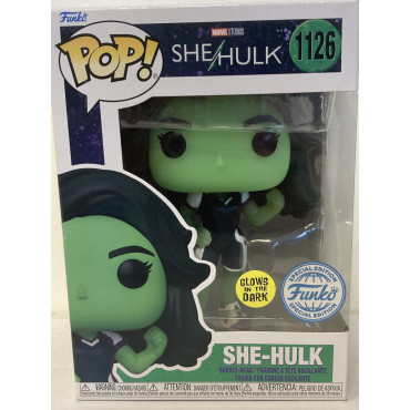 FUNKO POP! MARVEL 1126 SHE HULK glows in the dark special edition