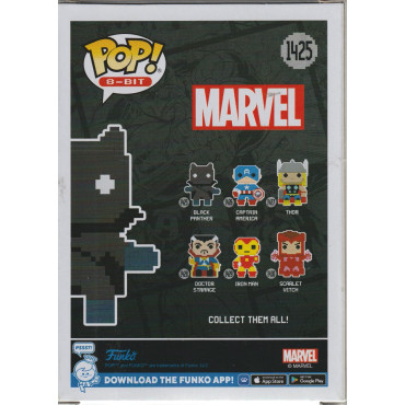 FUNKO POP! MARVEL 1425 8-BIT BLACK PANTHER special edition