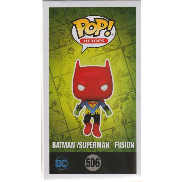 FUNKO POP! HEROES 506 scatola danneggiata BATMAN / SUPERMAN FUSION 2024 summer convention  limited edition