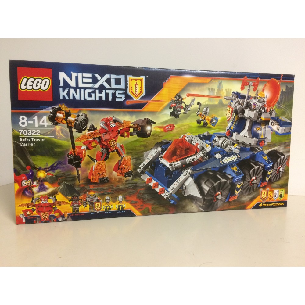 LEGO NEXO KNIGHTS 70322 IL PORTA TORRE DI AXL