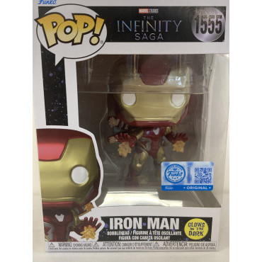 FUNKO POP! MARVEL 1555 IRON MAN glows in the dark special edition