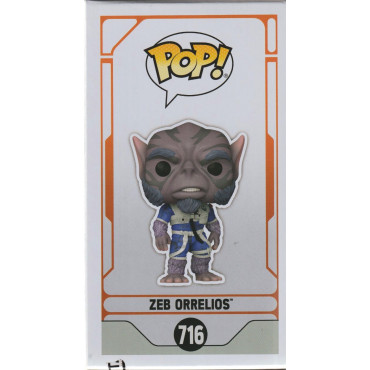 FUNKO POP! STAR WARS 716 BOBBLEHEAD ZEB ORRELIOS special edition