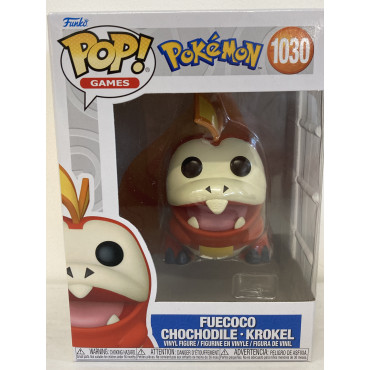 FUNKO POP! GAMES 1030 FUECOCO - CHOCHODILE - KROKEL POKEMON