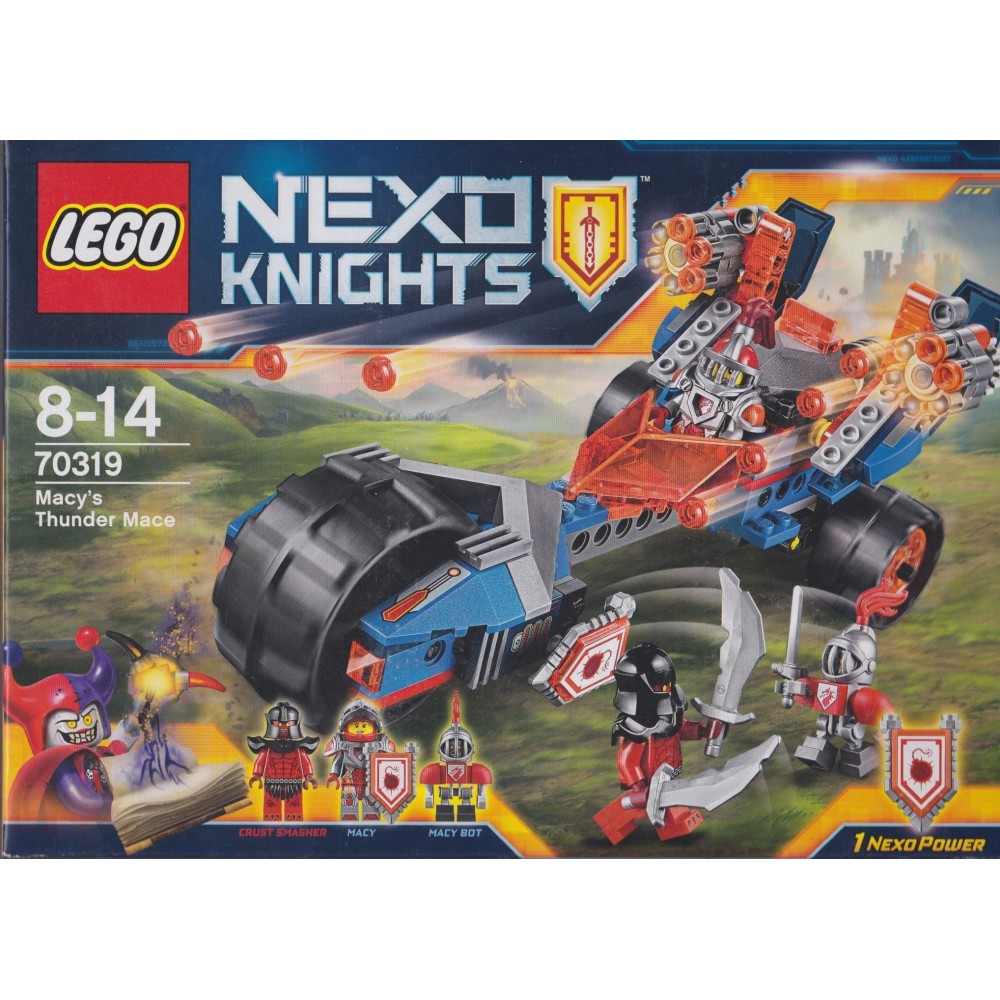 græsplæne Forkortelse Eksklusiv LEGO NEXO KNIGHTS 70319 MACY'S THUNDER MACE