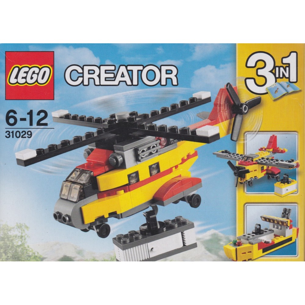LEGO CREATOR 31029 CARGO HELICOPTER 3 IN 1