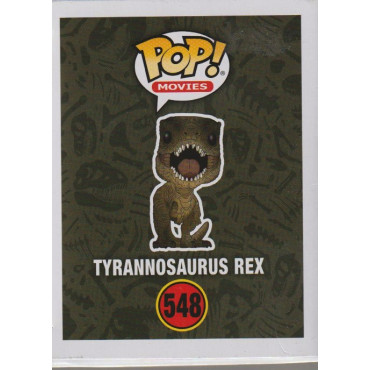 FUNKO POP!  MOVIES 548 TYRANNOSAURUS REX  JURASSIC PARK 25th ANNIVERSARY
