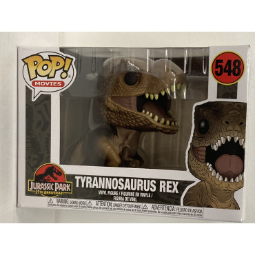 FUNKO POP!  MOVIES 548 TYRANNOSAURUS REX  JURASSIC PARK 25th ANNIVERSARY