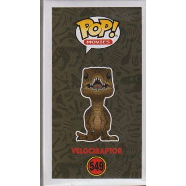 FUNKO POP! MOVIES 549 VELOCIRAPTOR  JURASSIC PARK 25th ANNIVERSARY