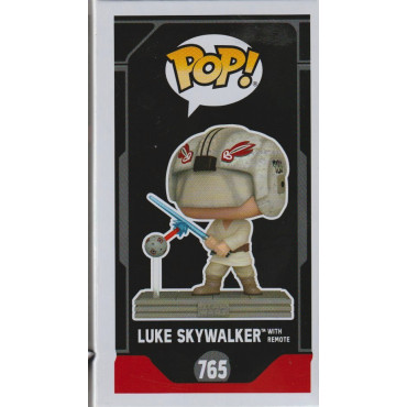 FUNKO POP! STAR WARS 765 LUKE SKYWALKER WITH REMOTE BOBBLEHEAD