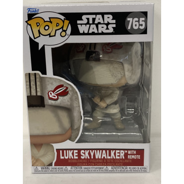 FUNKO POP! STAR WARS 765 LUKE SKYWALKER WITH REMOTE BOBBLEHEAD