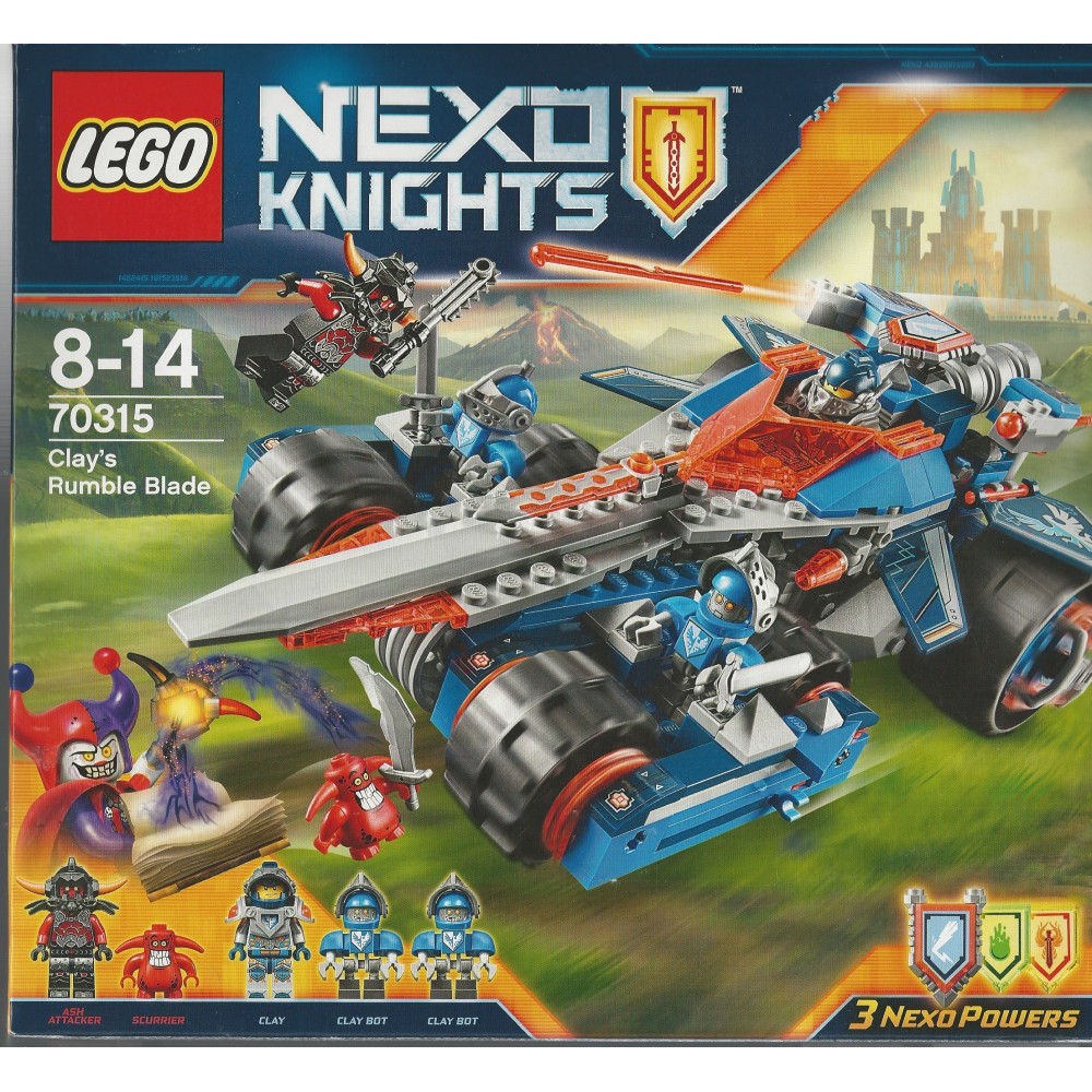 LEGO NEXO KNIGHTS 70315 CLAY'S RUMBLE BLADE