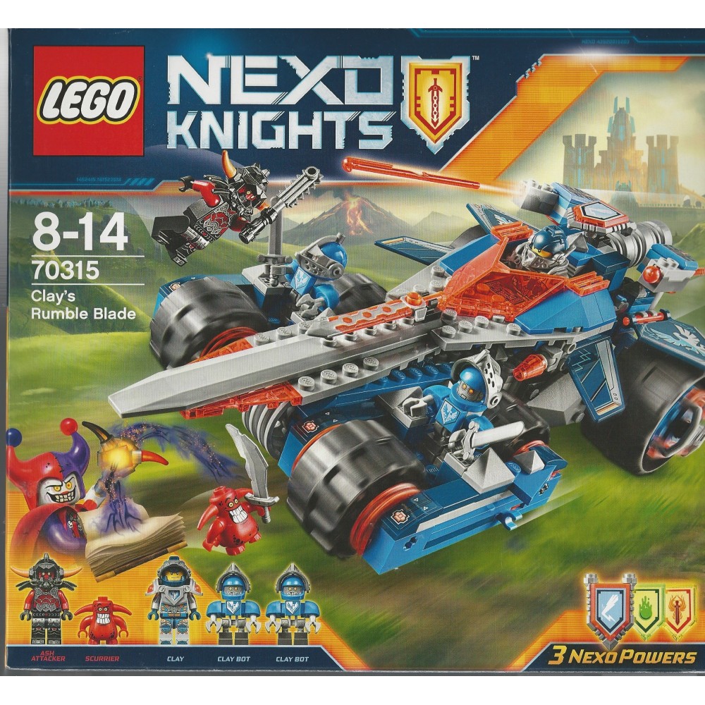 LEGO NEXO KNIGHTS 70315 IL ROMPILAMA DI CLAY