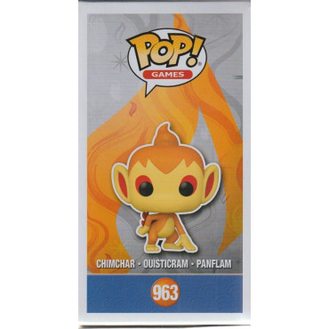 FUNKO POP! GAMES 963 CHIMCHAR - OUISTICRAM - PANFLAM POKEMON