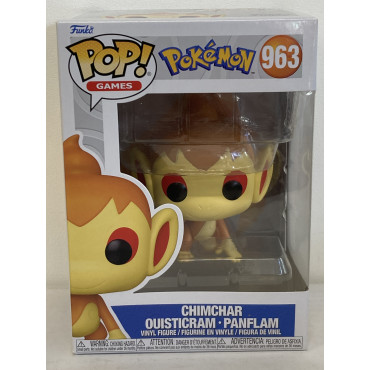 FUNKO POP! GAMES 963 CHIMCHAR - OUISTICRAM - PANFLAM POKEMON