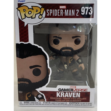 FUNKO POP! MARVEL 973 KRAVEN -SPIDER MAN 2 BOBBLEHEAD