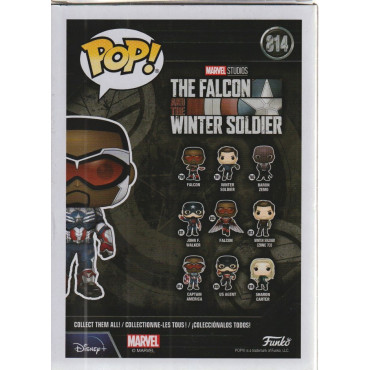 FUNKO POP! MARVEL 814 damaged box CAPTAIN AMERICA BOBBLEHEAD