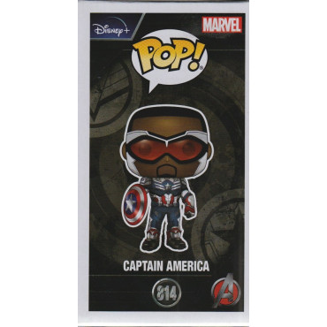 FUNKO POP! MARVEL 814 damaged box CAPTAIN AMERICA BOBBLEHEAD