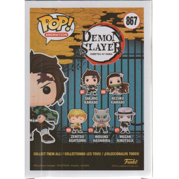 FUNKO POP! ANIMATION 867 TANJIRO KAMADO - DEMON SLAYER