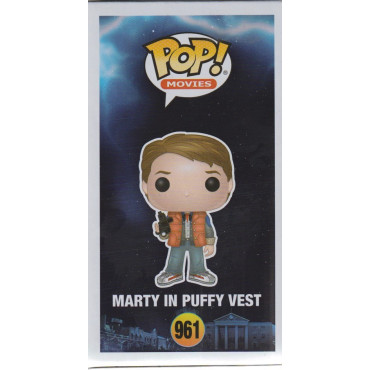 FUNKO POP! MOVIES 961 MARTY IN PUFFY VEST - BACK TO THE FUTURE