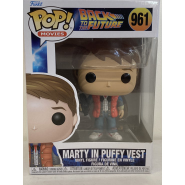 FUNKO POP! MOVIES 961 MARTY IN PUFFY VEST - BACK TO THE FUTURE