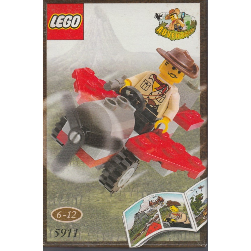 LEGO ADVENTURERS 5911 JOHNNY THUNDER'S PLANE