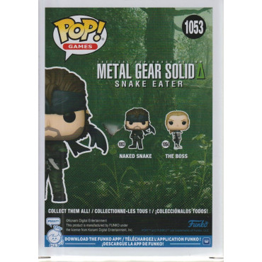 FUNKO POP! GAMES 1053 NAKED SNAKE - METAL GEAR SOLID SNAKE EATER