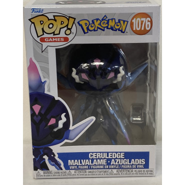 FUNKO POP! GAMES 1076 CERULEDGE - MALVALAME - AZUGLADIS POKEMON