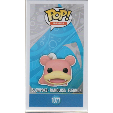 FUNKO POP! GAMES 1077 SLOWPOKE - RAMOLOSS - FLEGMON POKEMON
