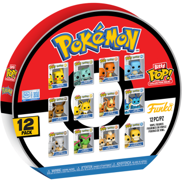 FUNKO BITTY POP! POKEMON 12 pieces COLLECTOR PACK