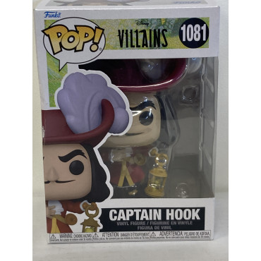 FUNKO POP! DISNEY VILLAINS 1081 CAPTAIN HOOK