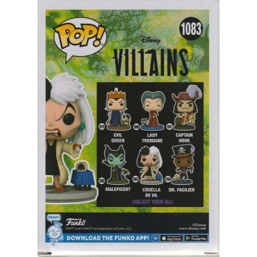 FUNKO POP! DISNEY VILLAINS 1083 CRUELLA DE VIL