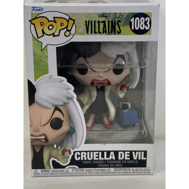FUNKO POP! DISNEY VILLAINS 1083 CRUELLA DE VIL