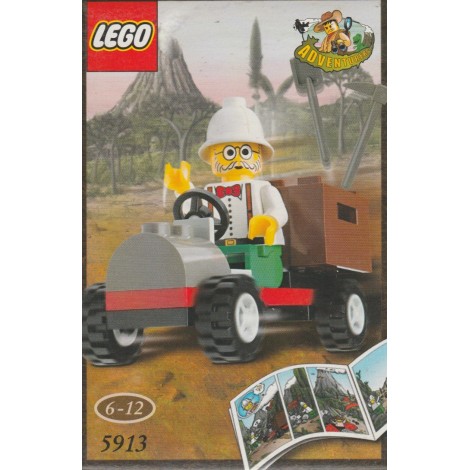 LEGO ADVENTURERS 5913 DR. LIGHTNING'S CAR