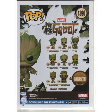 FUNKO POP! MARVEL 1396 GROOT AS WOLVERINE Bobblehead  WE ARE GROOT
