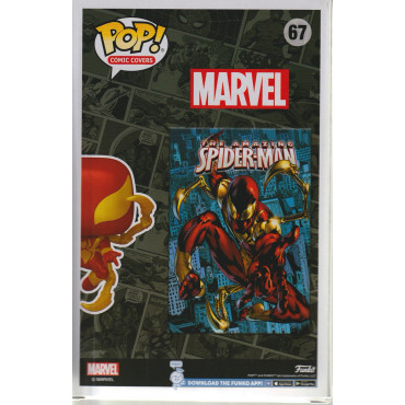 FUNKO POP! MARVEL COMIC COVERS N° 67 IRON SPIDER special edition