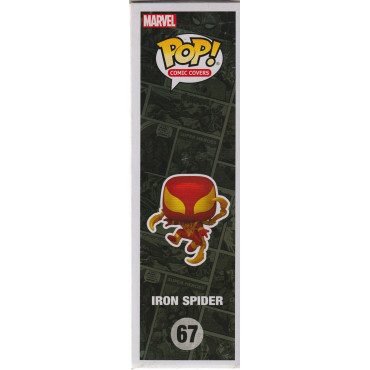 FUNKO POP! MARVEL COMIC COVERS N° 67 IRON SPIDER special edition