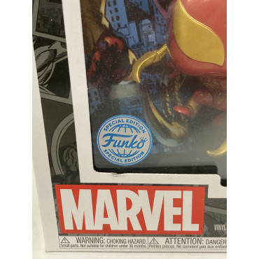 FUNKO POP! MARVEL COMIC COVERS N° 67 IRON SPIDER special edition