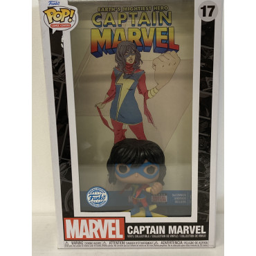 FUNKO POP! MARVEL COMIC COVERS n° 17 CAPTAIN MARVEL special edition