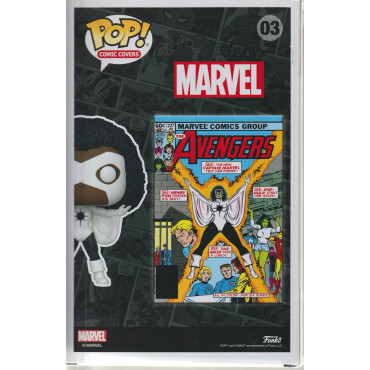 FUNKO POP! MARVEL COMIC COVERS n° 03 CAPTAIN MARVEL ( MONICA RAMBEAU)  special edition
