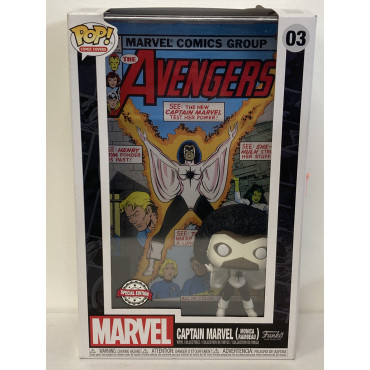 FUNKO POP! MARVEL COMIC COVERS n° 03 CAPTAIN MARVEL ( MONICA RAMBEAU)  special edition