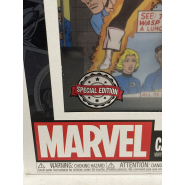 FUNKO POP! MARVEL COMIC COVERS n° 03 CAPTAIN MARVEL ( MONICA RAMBEAU)  special edition
