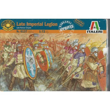 soldatini in plastica scala 1 : 72 ITALERI 6137 LATE ROMAN EMPIRE - LATE ROMAN LEGION nuovo con scatola aperta